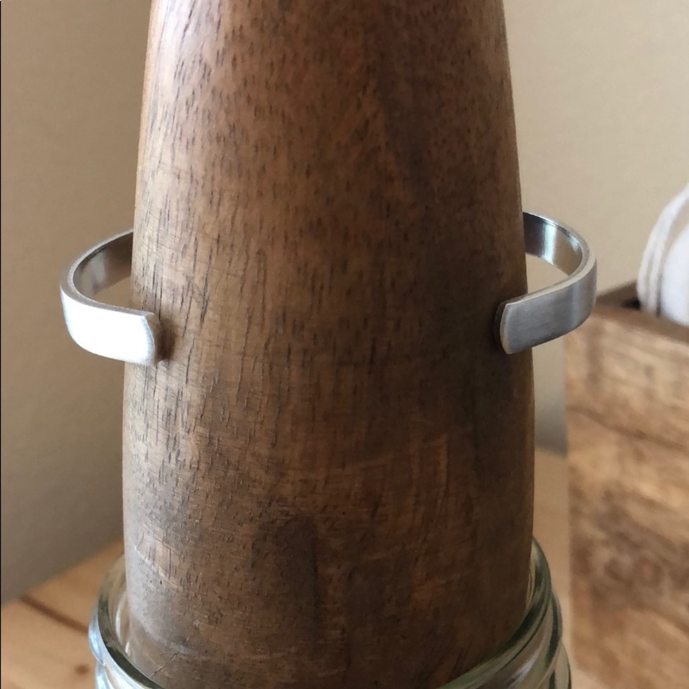 Hand Stamped Cuff - “Dog Mom” 🐶 - Picture 2 of 2